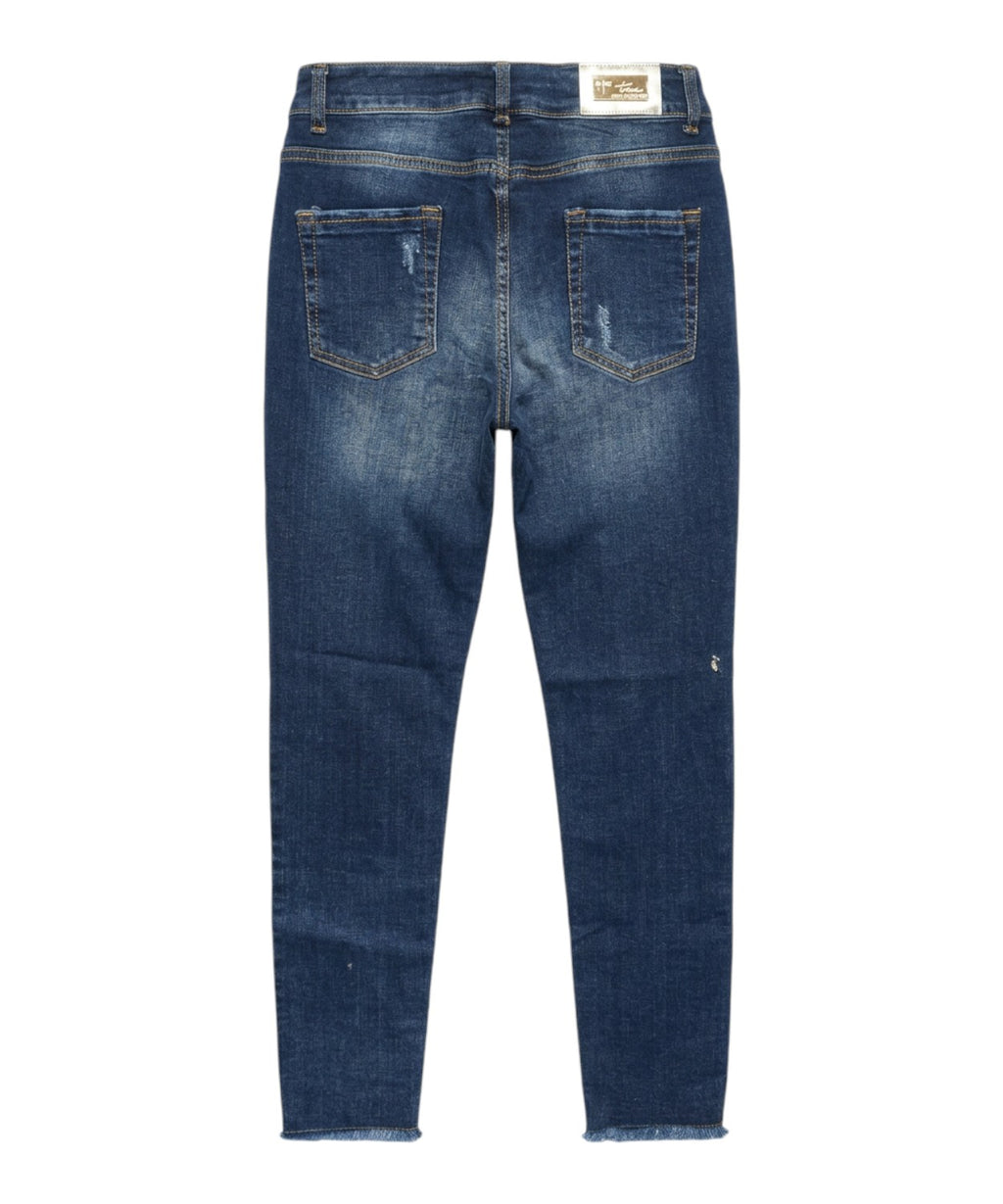 Jeans skinny femme Tuwe en denim foncé, parfaits pour toutes les occasions