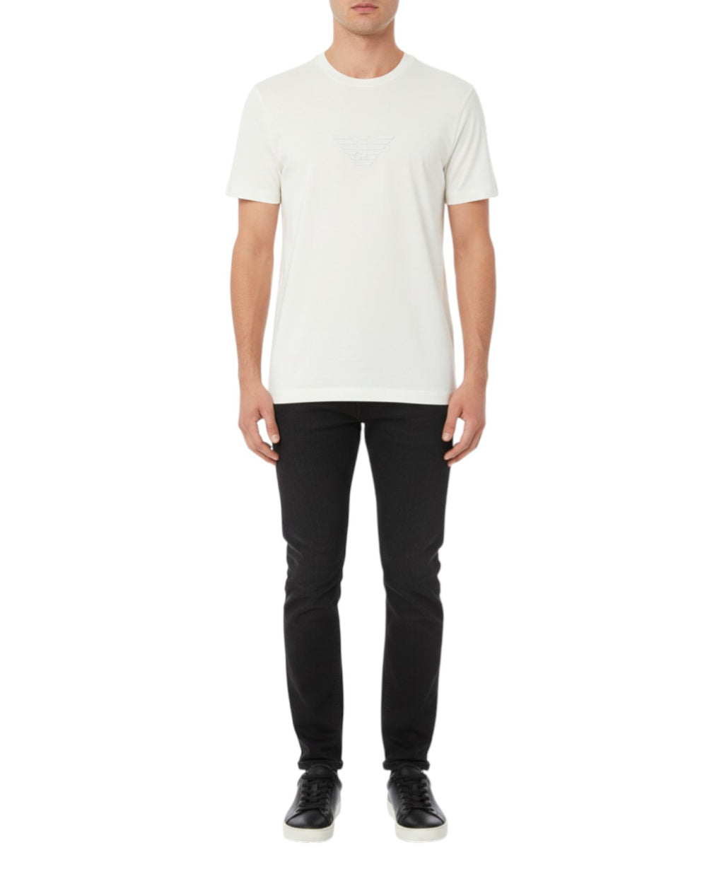 T-shirt homme en coton Pima Emporio Armani Essentials