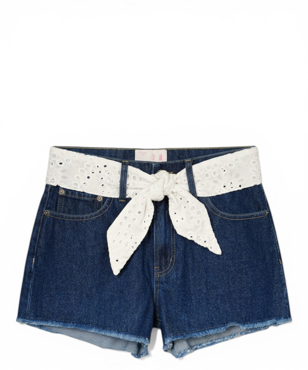 Shorts d'été femme MC2 Saint Barth en sangallo