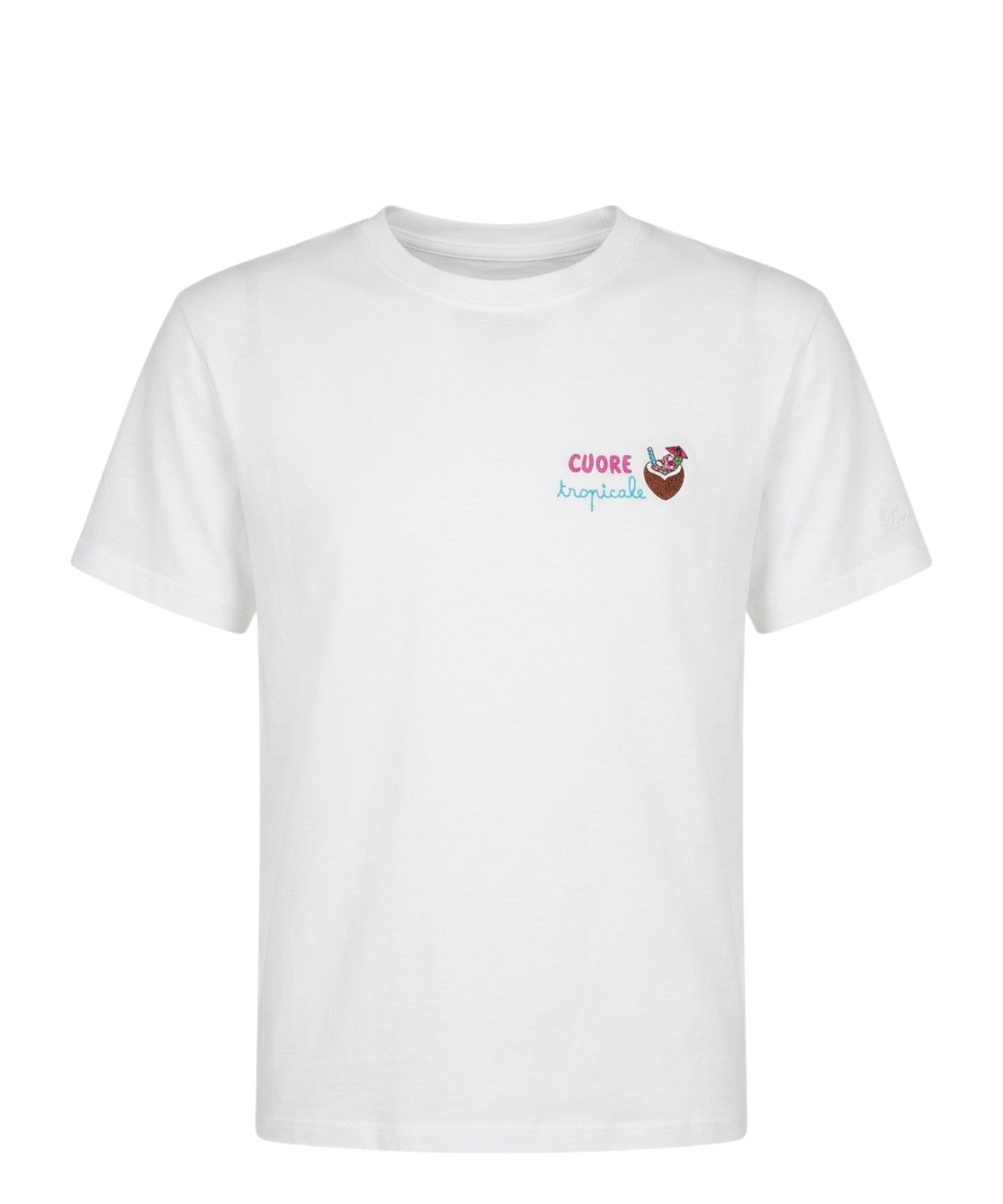 T-shirt Emilie MC2 Saint Barth avec broderie