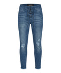 Jeans femme Revise skinny avec cordons