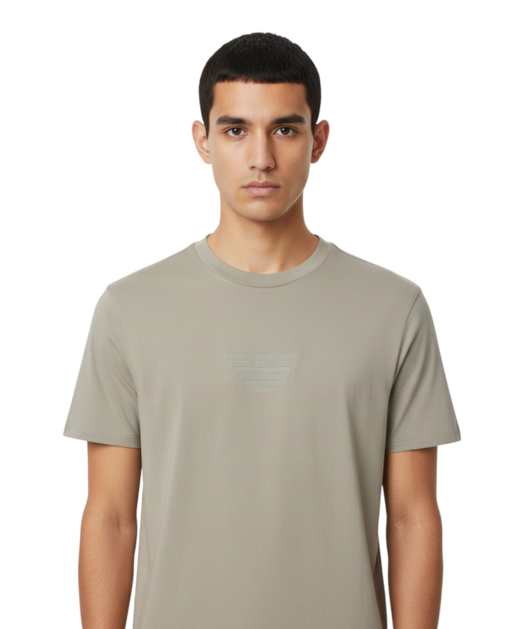 T-shirt homme en coton Pima Emporio Armani Essentials