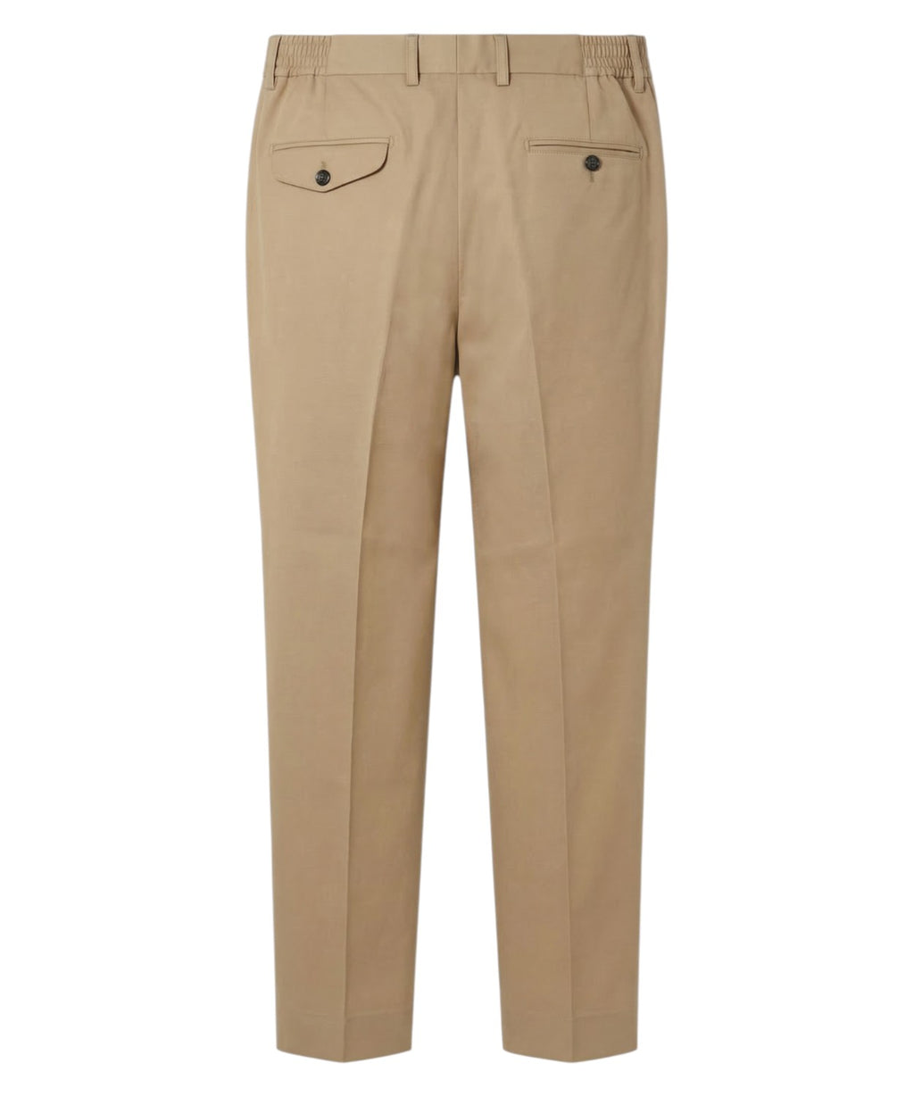 Pantalon homme Be Able Sammy beige à double pince