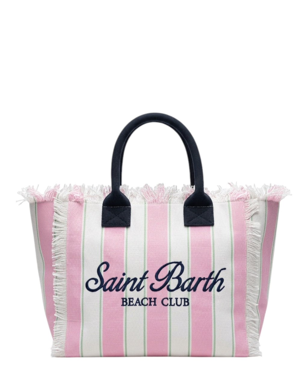 Sac Vanity MC2 Saint Barth en toile rayée