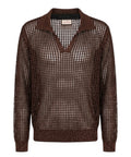 Pull femme ajouré en lurex de MC2 Saint Barth