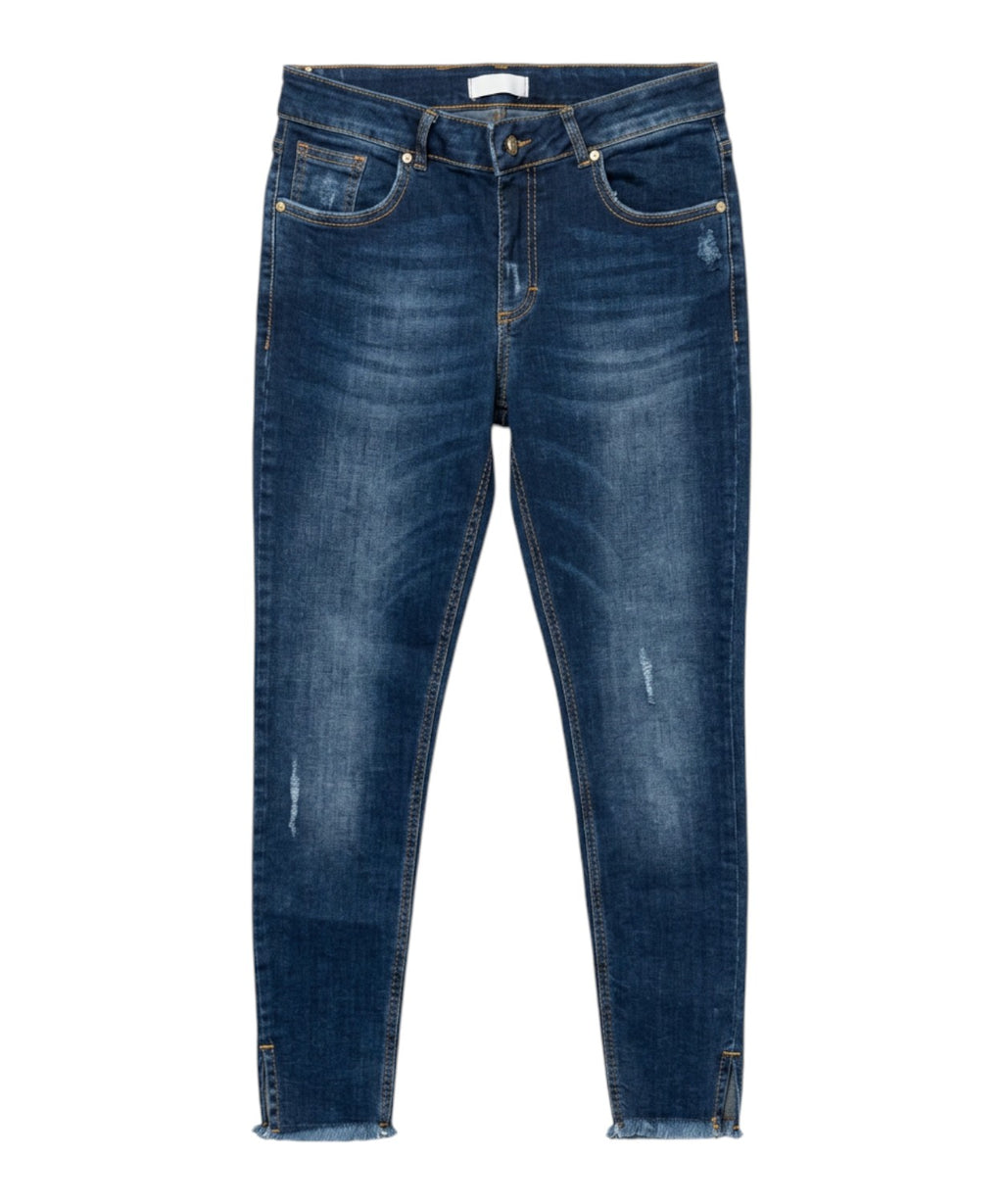 Jeans skinny femme Tuwe en denim foncé, parfaits pour toutes les occasions