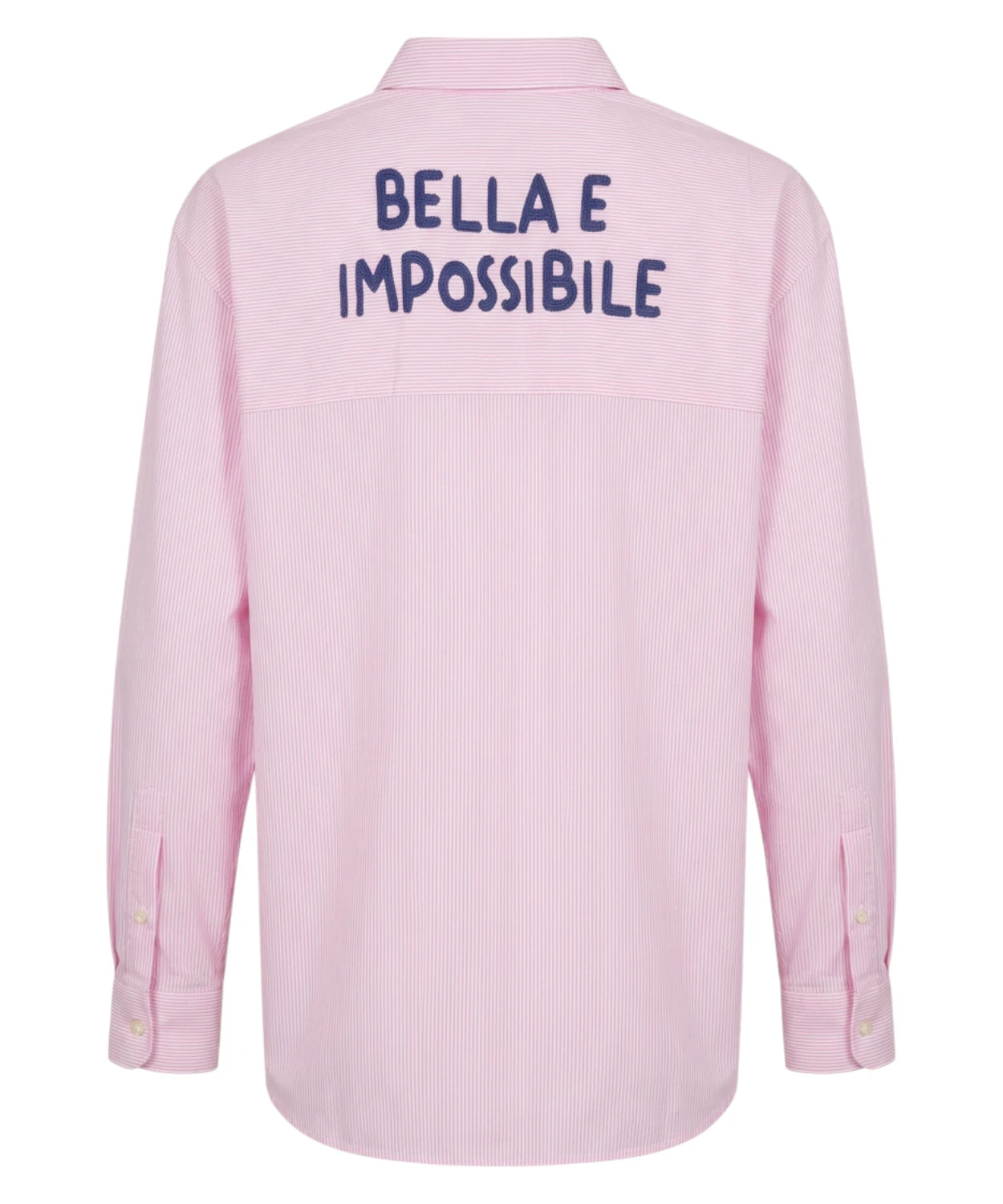 Chemise Brigitte en popeline avec broderie Bella e Impossibile