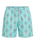 Short de bain Mc2 Saint Barth à imprimé montres