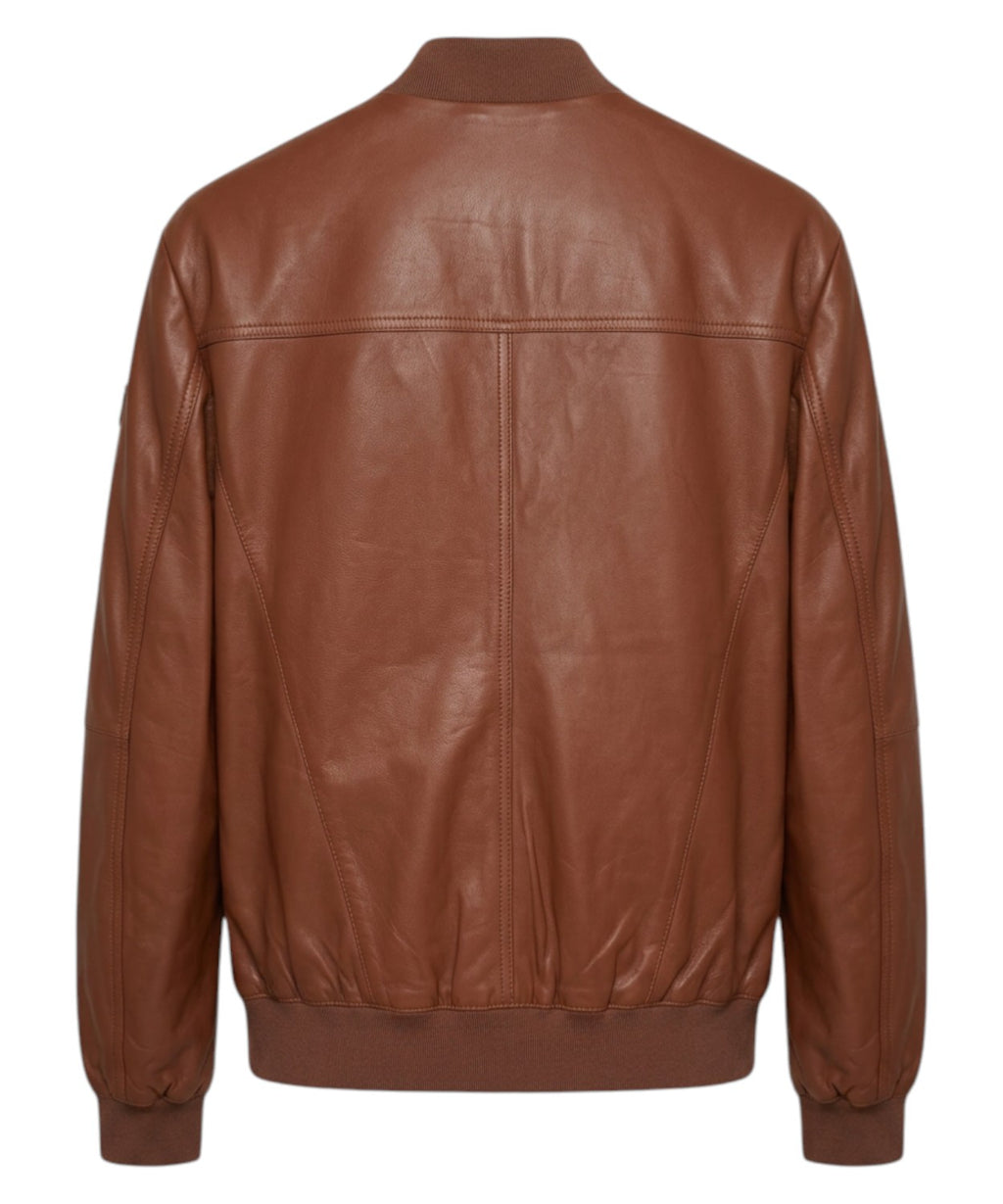 Veste Homme Peuterey Sands Cuir en Cuir Cuoio