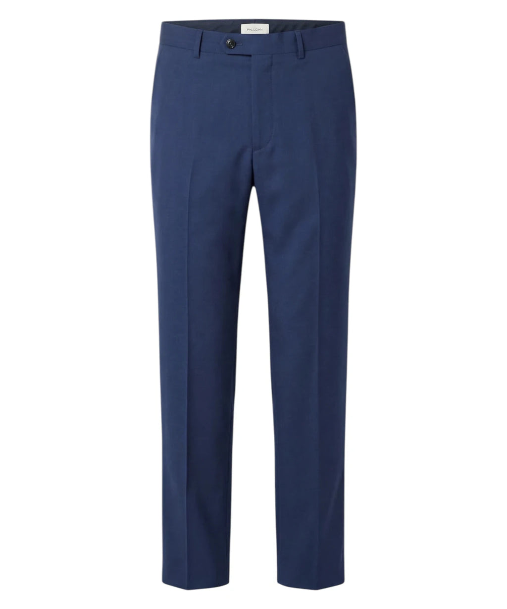 Costume homme bleu stretch élégant à double boutonnage