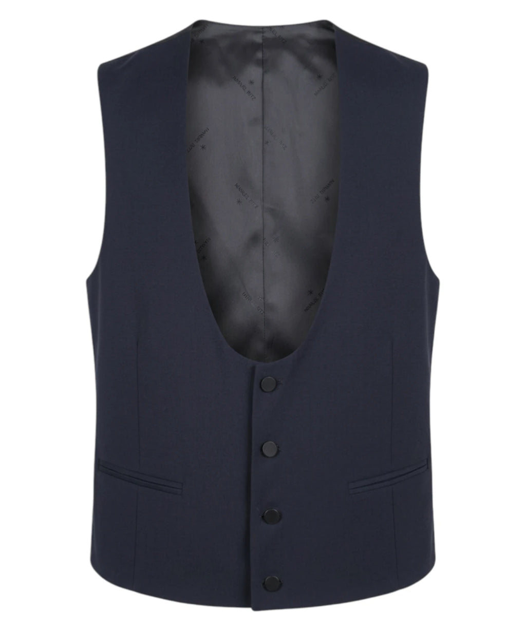 Costume smoking bleu trois pièces - Élégance et confort