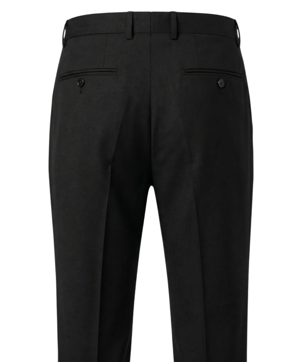 Abito Smoking Uomo Nero Collo Sciallato in Lana Stretch