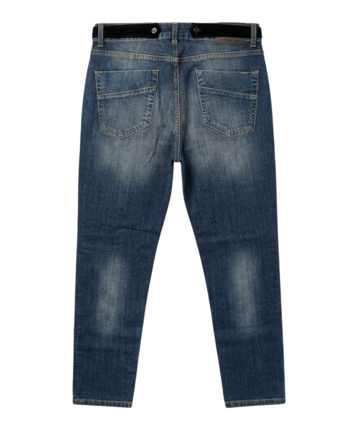 Jeans femme Revise en velours côtelé avec ceinture à la taille