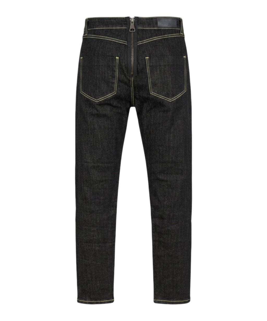 Jeans femme Revise coupe mom avec zip