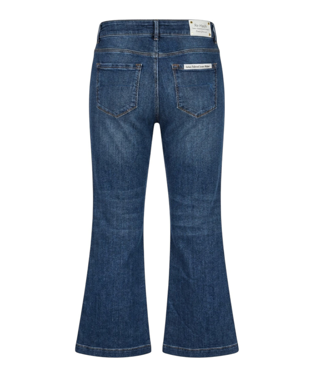 Jeans femme flare Re Hash en denim