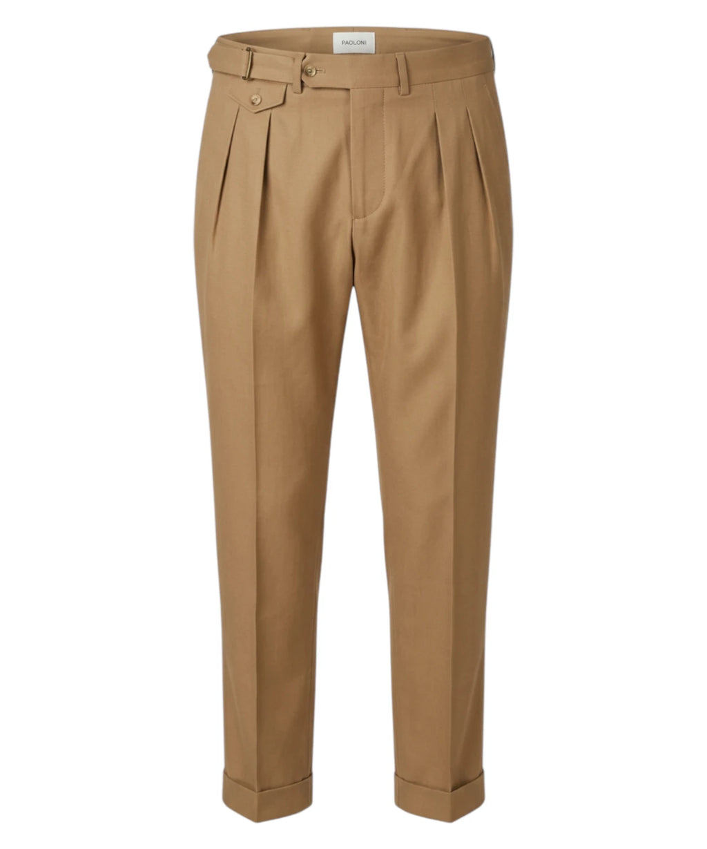 Pantalon Paoloni Homme Coupe Couture