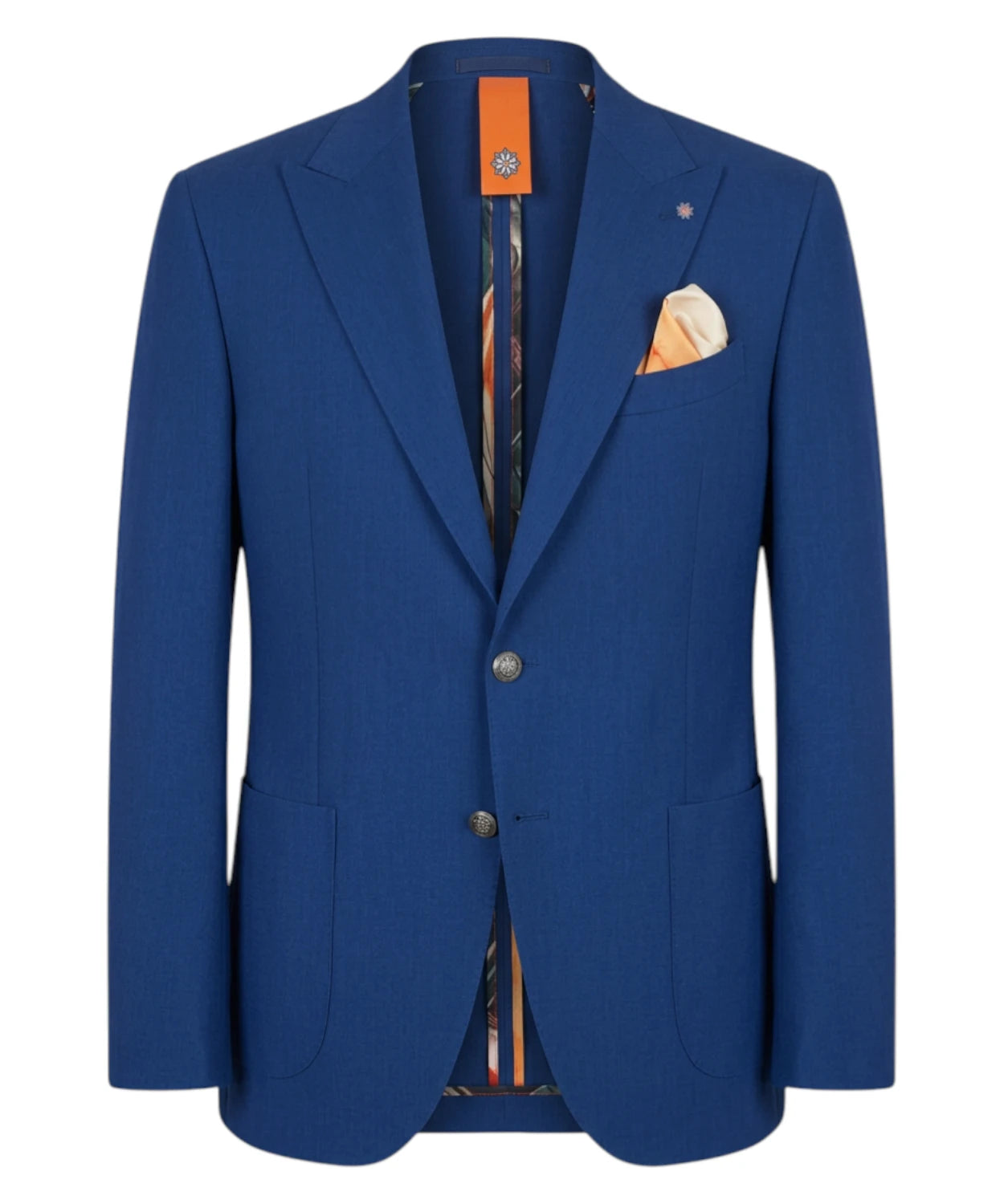 Abito Uomo Blu Wasabi con Giacca e Pantalone Elasticizzato