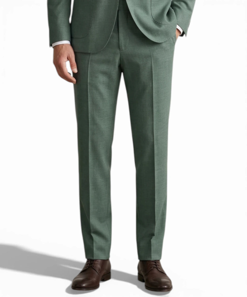Robe verte modèle Arno coupe slim pour homme