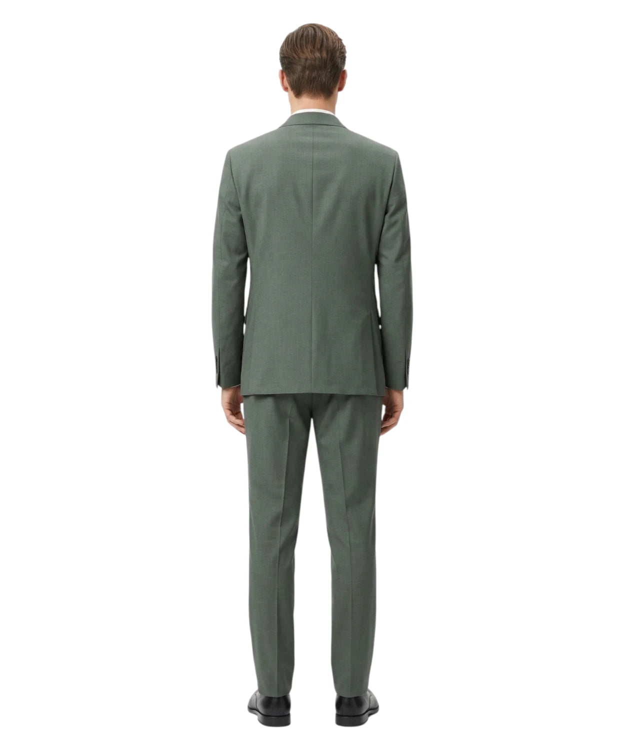 Abito Uomo Manuel Ritz Verde in Lana Stretch