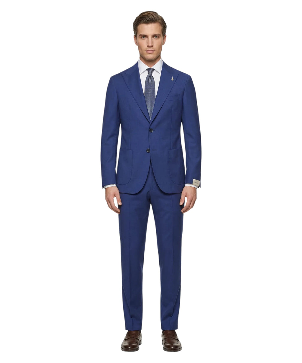 Veste non doublée en laine stretch Fresco Paoloni