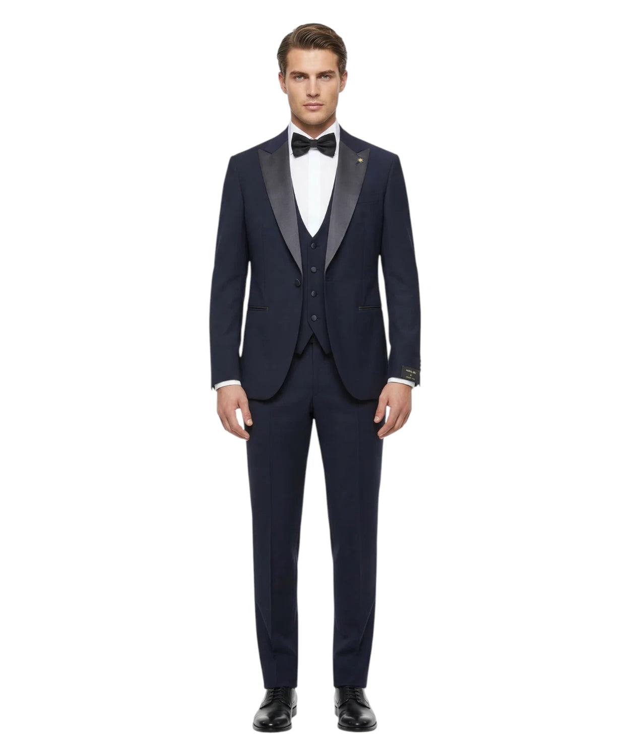 Abito Smoking Blu Tre Pezzi - Eleganza e Comfort