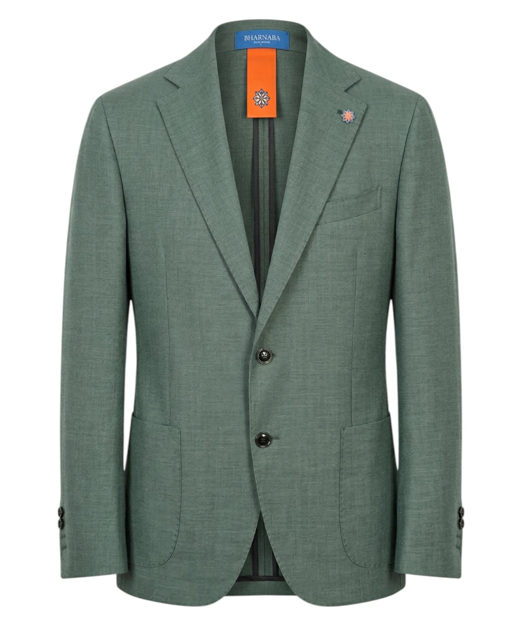 Robe verte modèle Arno coupe slim pour homme