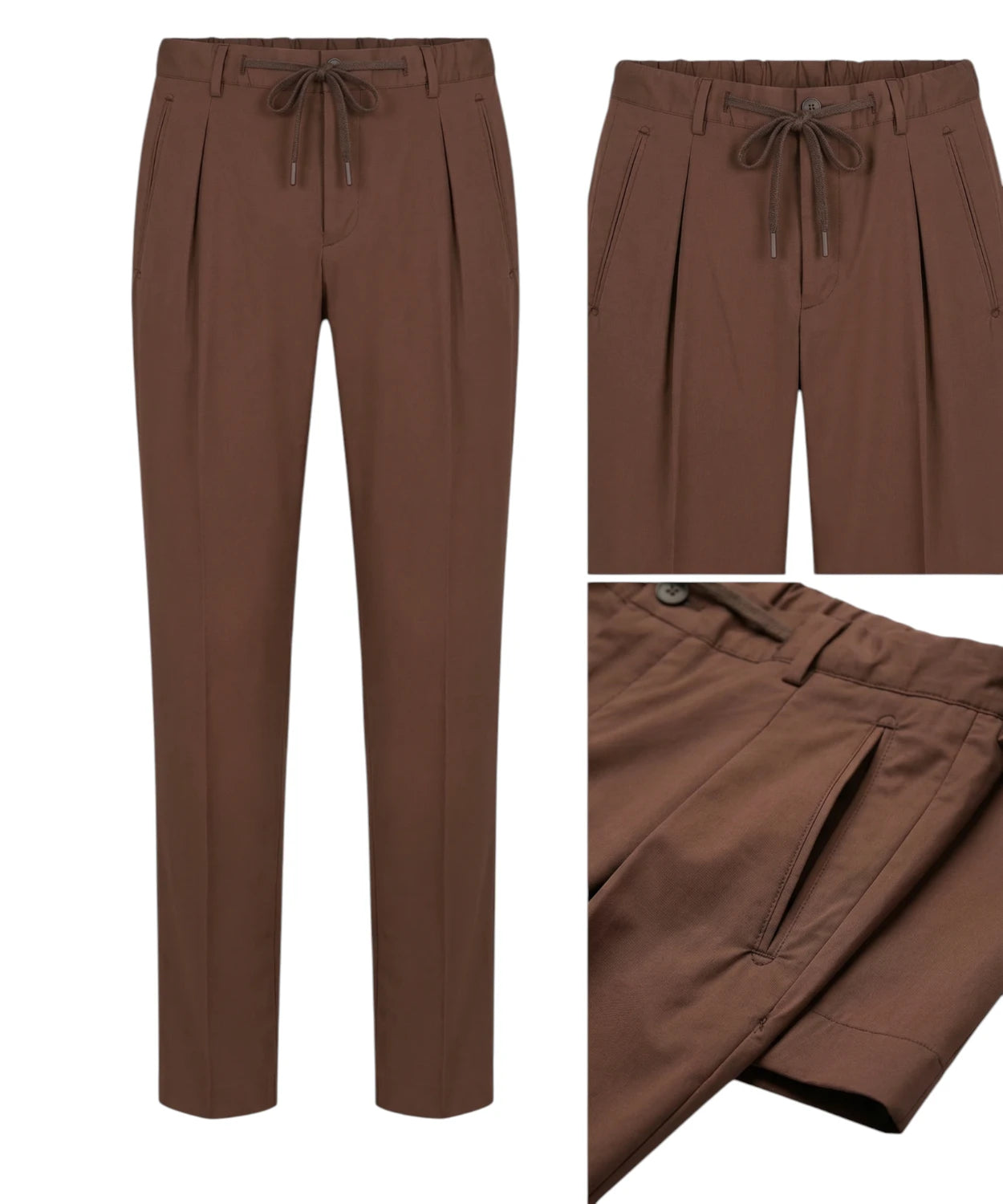 Abito Uomo Marrone con Coulisse - Sartitude Napoli