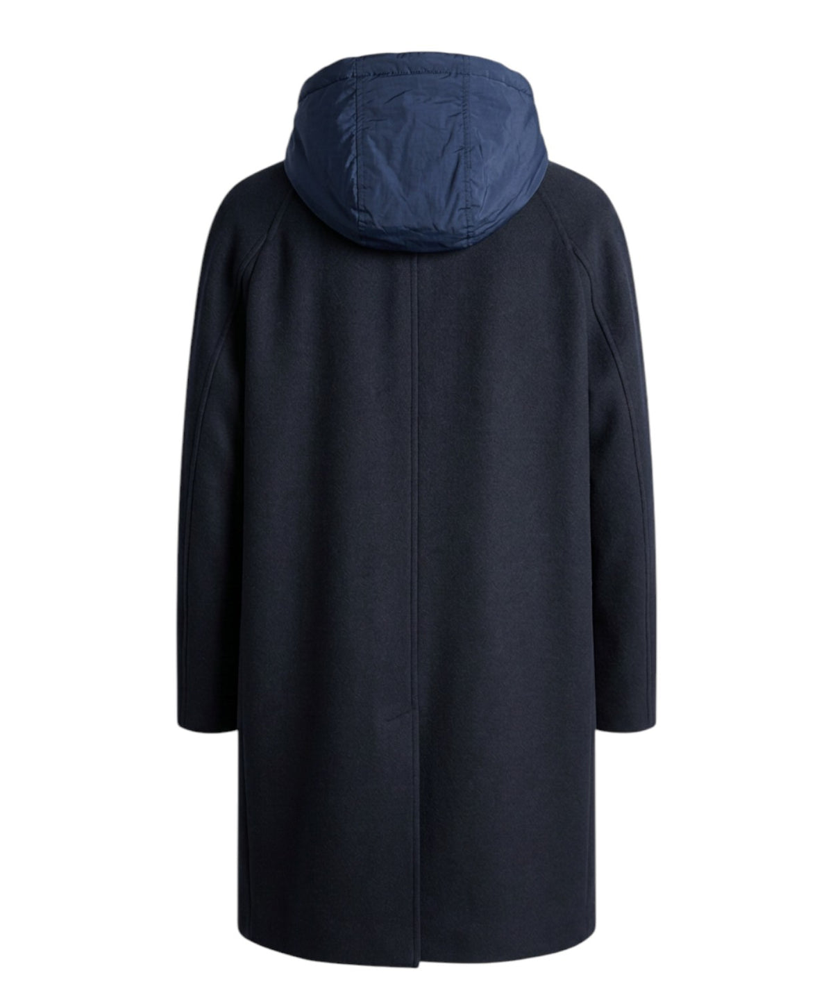 Manteau Homme Manuel Ritz en laine avec capuche