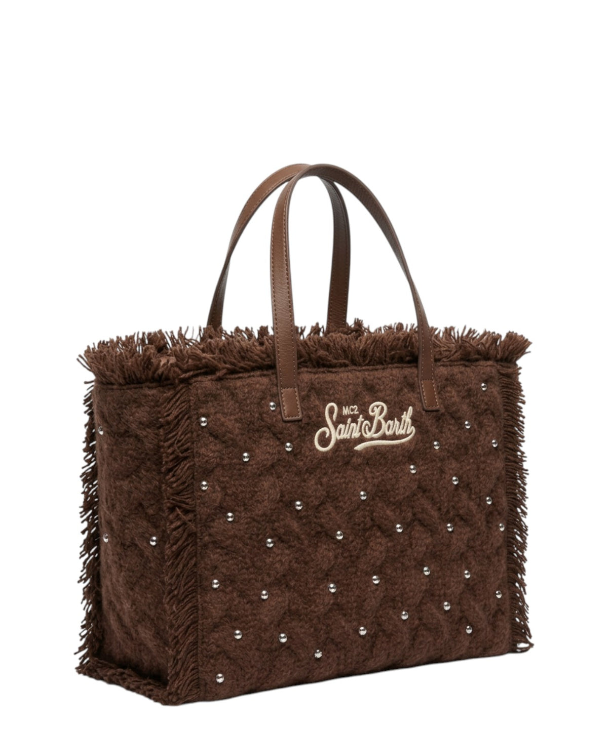 Borsa Colette Wool Braid con Strass e Tracolla