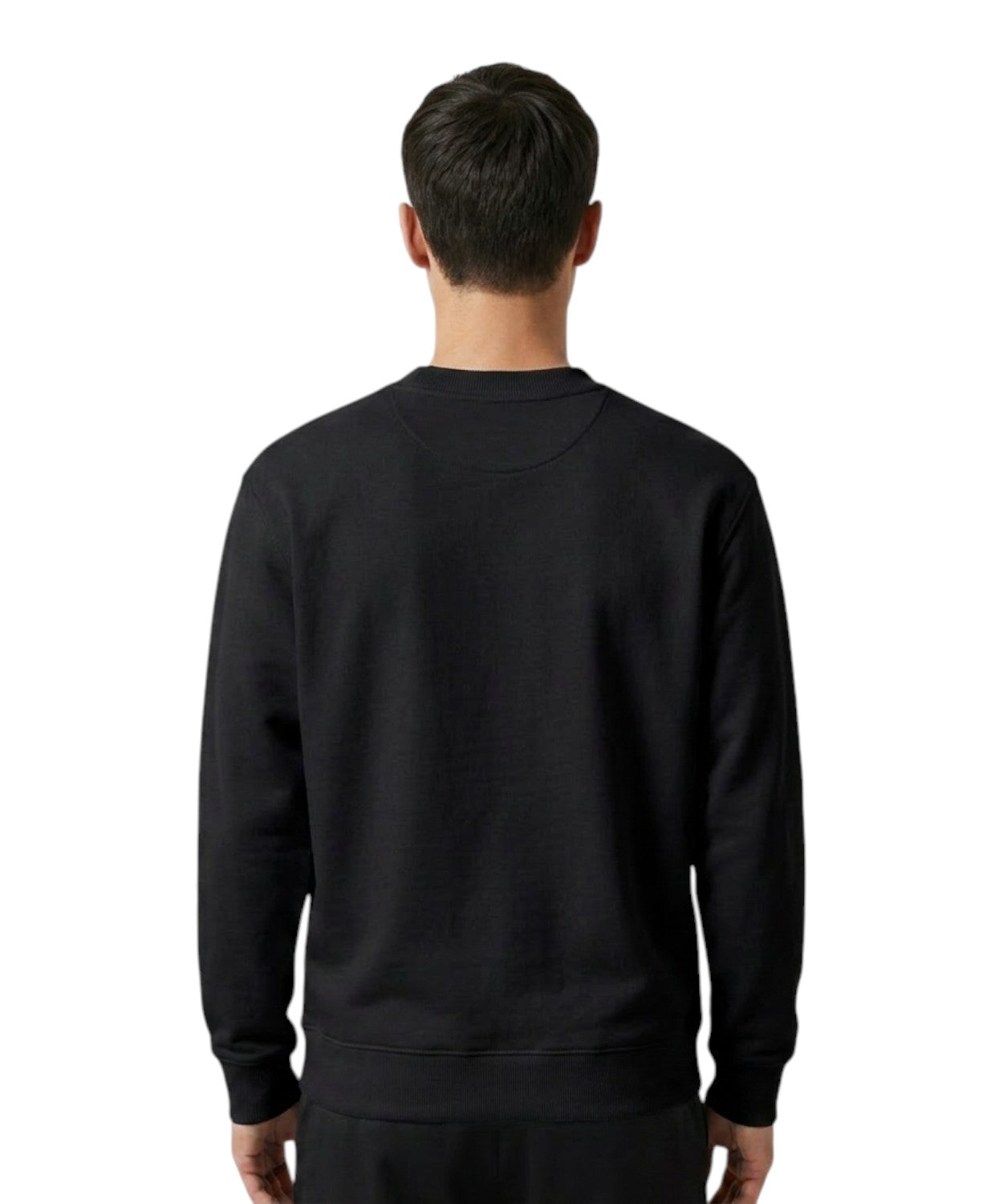 Felpa Lacoste in Cotone Felpato