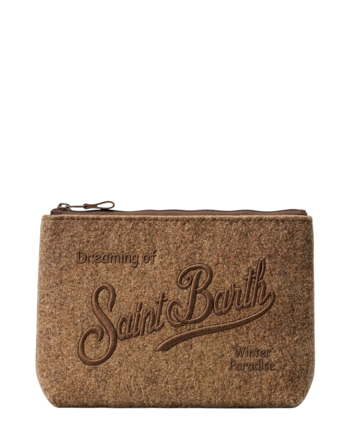 Pochette Aline in Feltro con Logo
