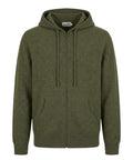 Sweat Notting en pure laine lambswool avec capuche et zip