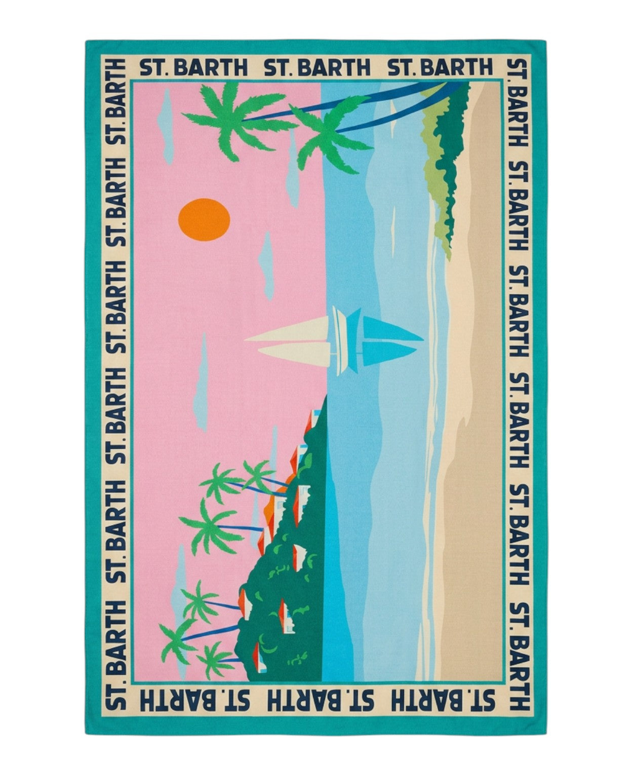 Pareo en soie Tahiti MC2 Saint Barth pour accessoires de plage