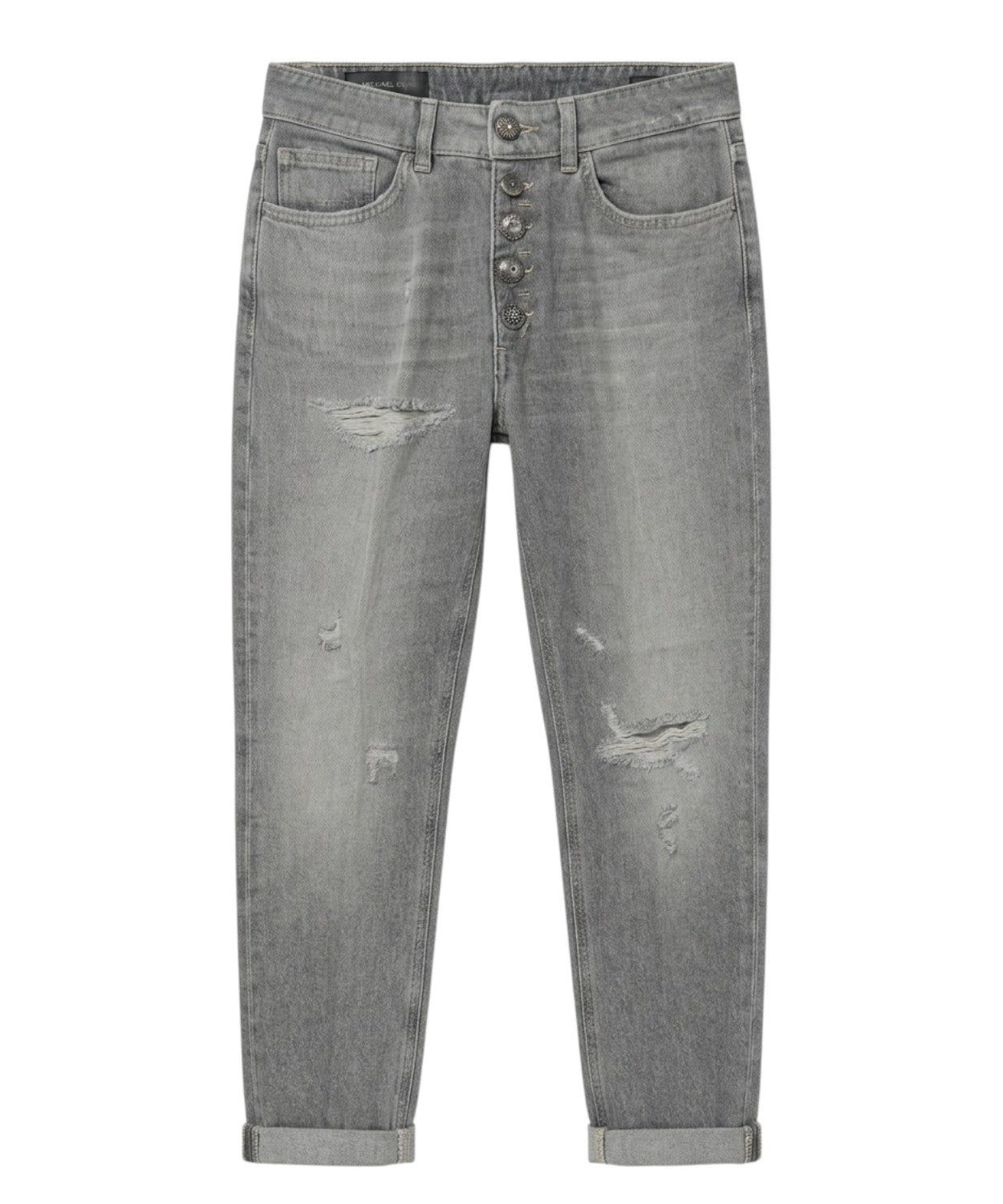 Jeans Dondup Koons déchirés en denim 10,5 Oz