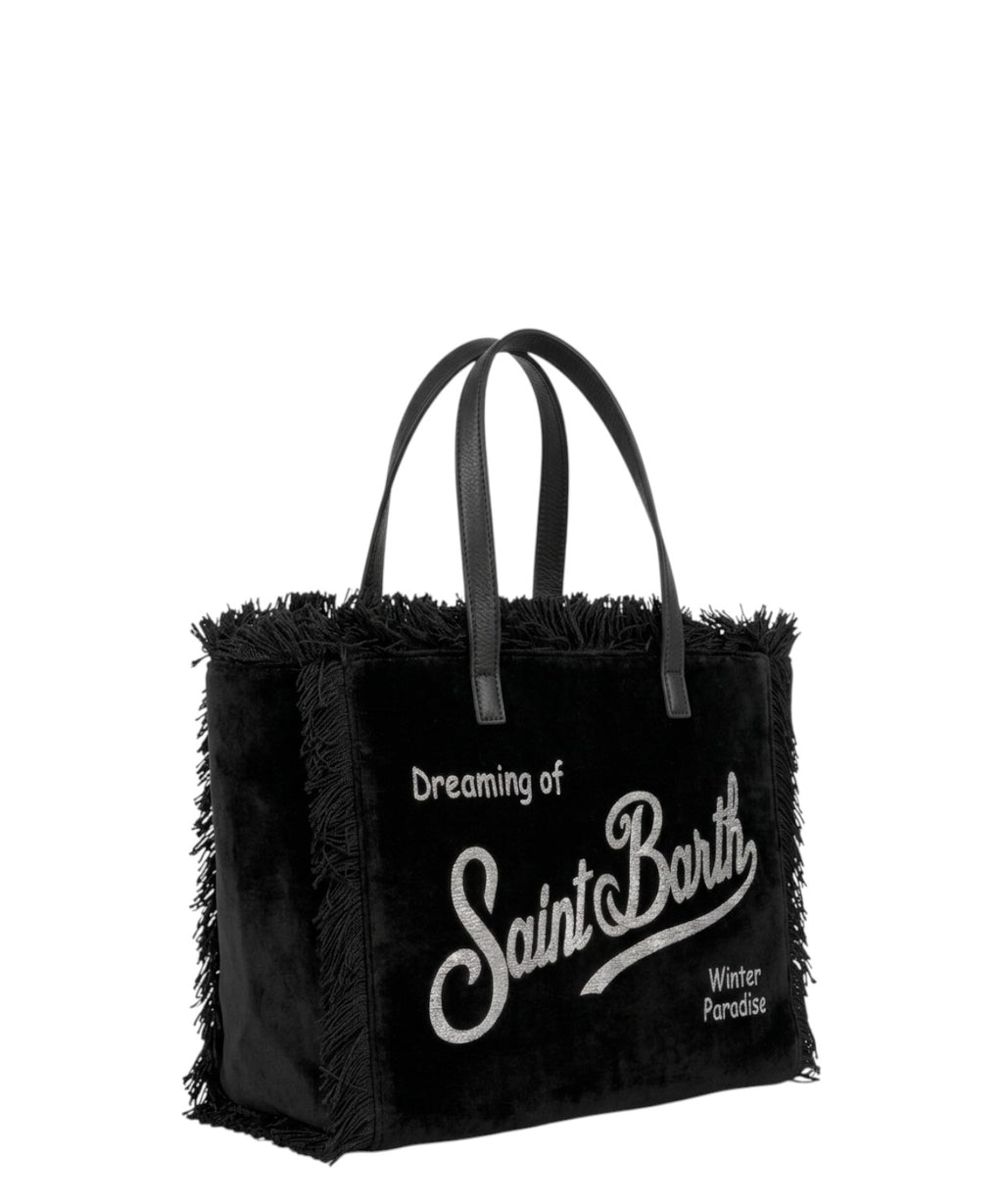 Borsa Vanity Mini in Velluto con Tracolla