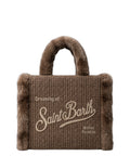 Borsa Colette in lana e Shearling