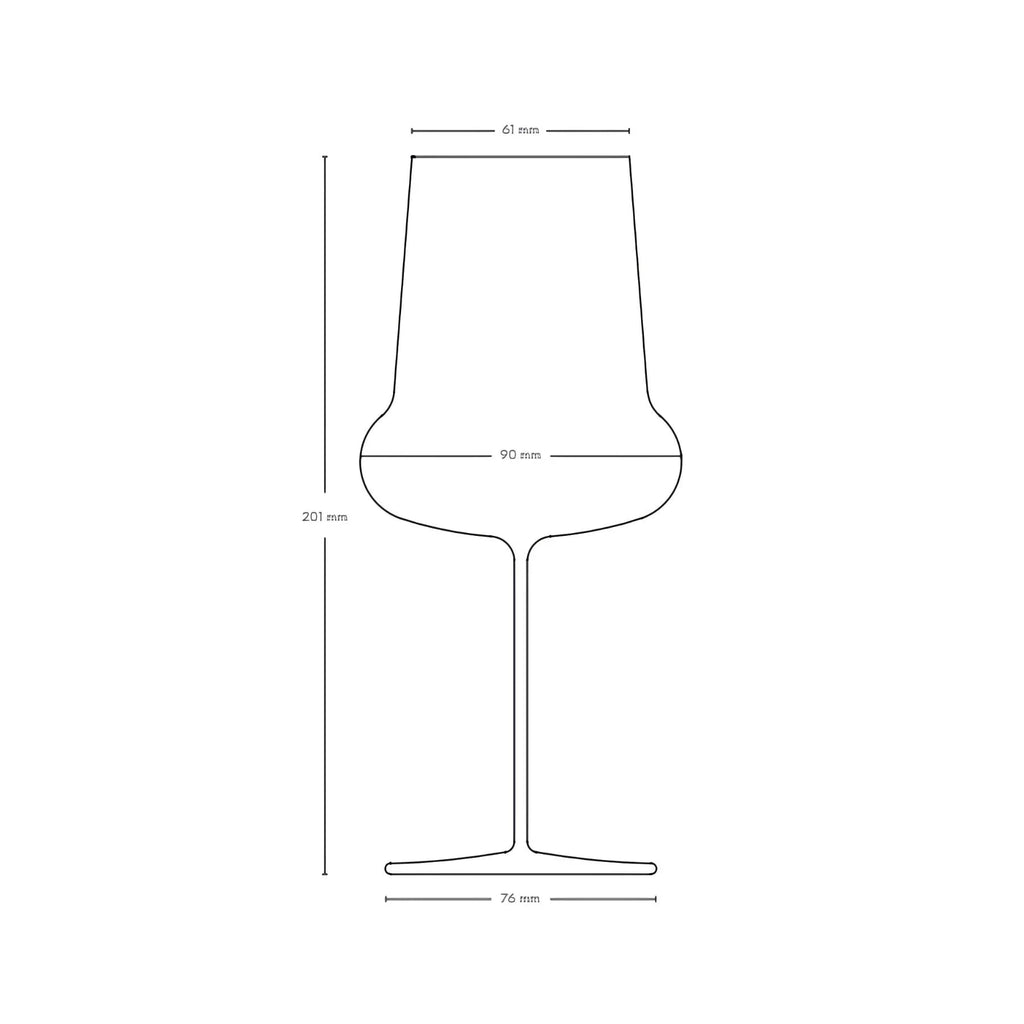 Calice da vino bianco Ghost Zero Belly