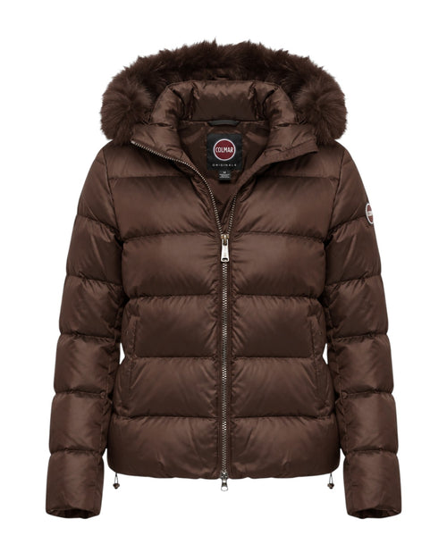 Doudoune Colmar Originals à col montant avec fourrure synthétique