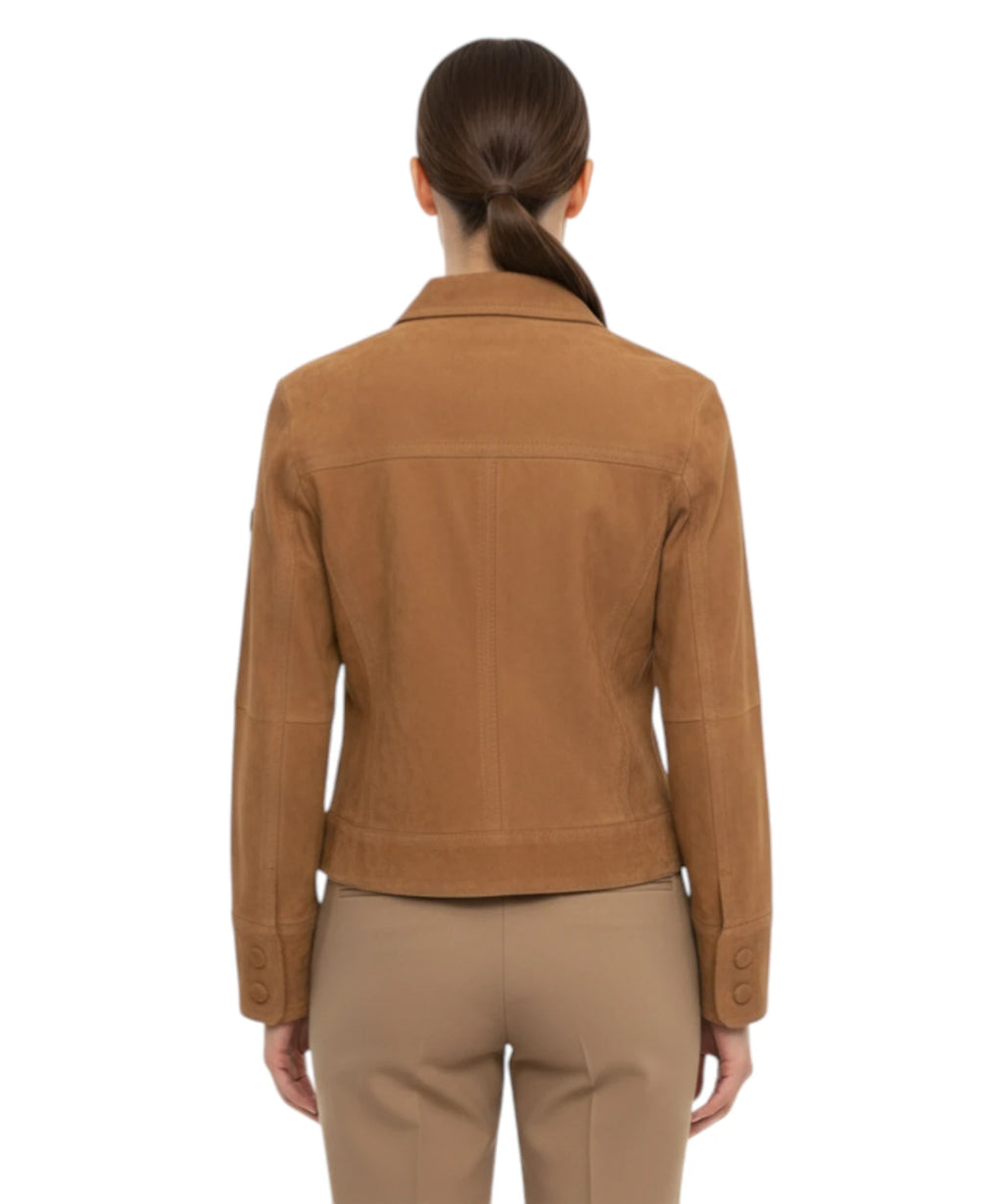 Veste Peuterey ERA Suede 02 en cuir suédé