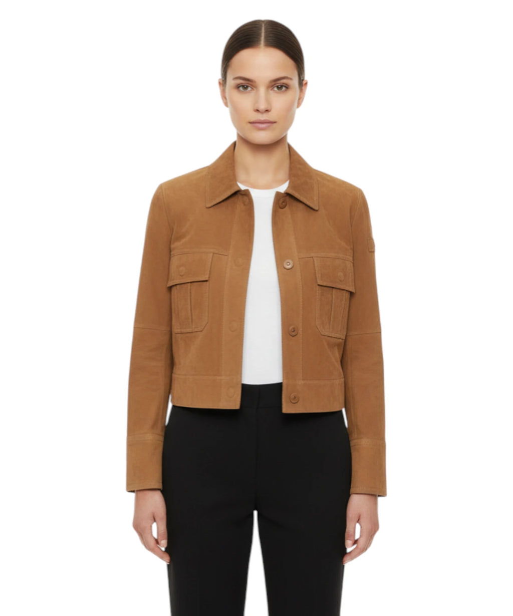 Veste Peuterey ERA Suede 02 en cuir suédé