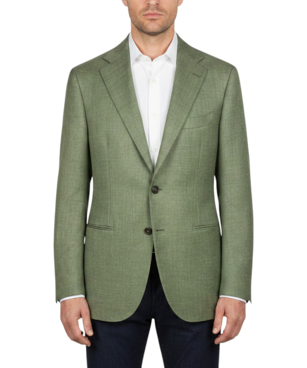Veste Monopetto Sartitude en Mélange Soie et Lin