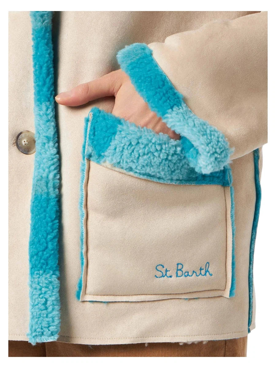 Giubbotto in shearling reversibile-Cappotti-Mc2 Saint Barth-Vittorio Citro Boutique