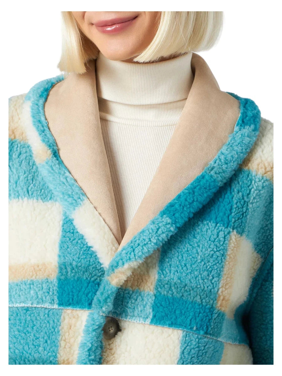 Giubbotto in shearling reversibile-Cappotti-Mc2 Saint Barth-Vittorio Citro Boutique