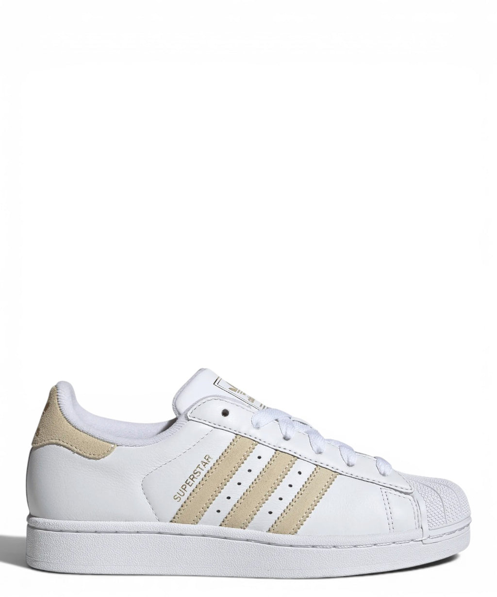 Baskets Adidas Superstar II en cuir pour femme