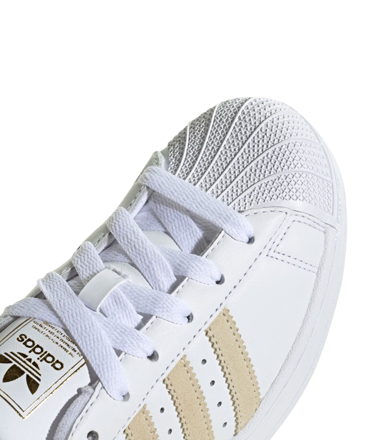 Baskets Adidas Superstar II en cuir pour femme