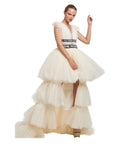 Abito in tulle alto-basso "To the Moon and Back" 1