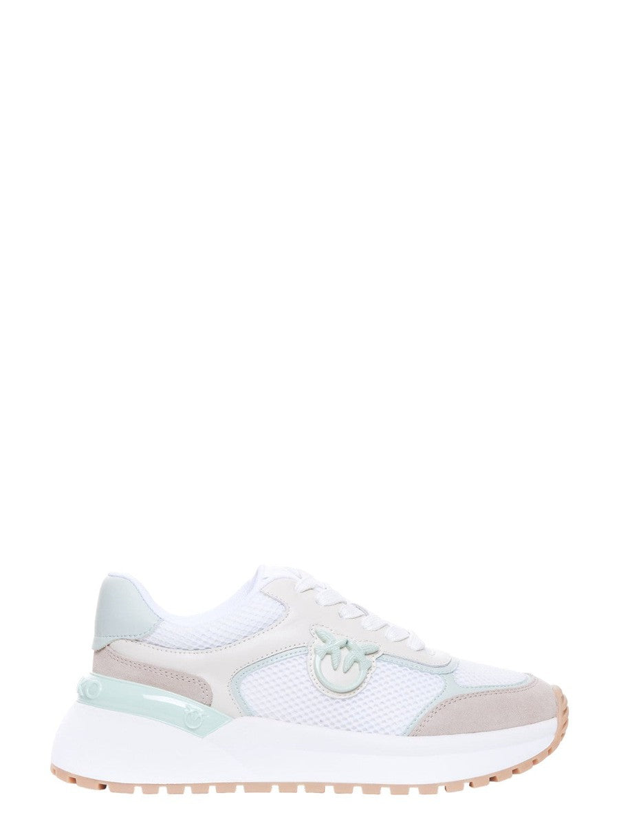 Sneakers Gem Bianche e Multicolor-Sneakers-Pinko-Vittorio Citro Boutique