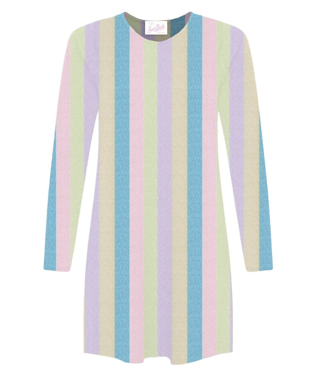 Mini abito da donna in maglia di cotone Imany-Mc2 Saint Barth-Abiti-Vittorio Citro Boutique