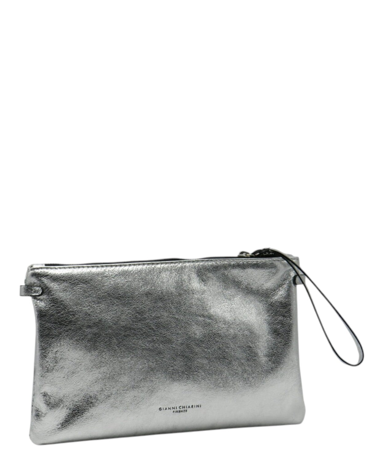 Pochette femme Gianni Chiarini Hermy en cuir laminé