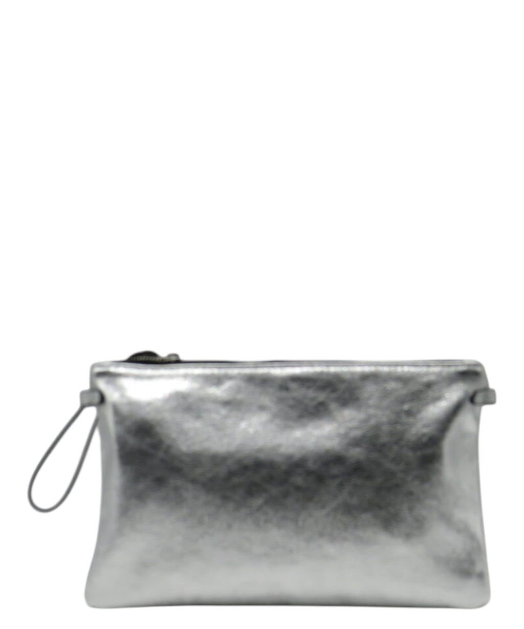 Pochette femme Gianni Chiarini Hermy en cuir laminé